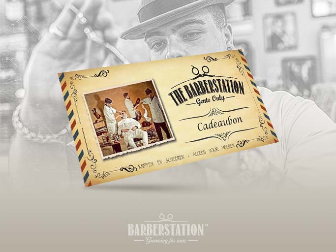 Barberstation-Cadeaubon-heer-knippen Cadeaubon The Barberstation