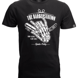 Barberstation T-shirt Skeleton Hand